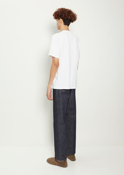 Men's Luster Plaiting Tee — White – La Garçonne