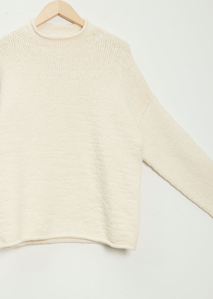 Raw Rollneck — Natural