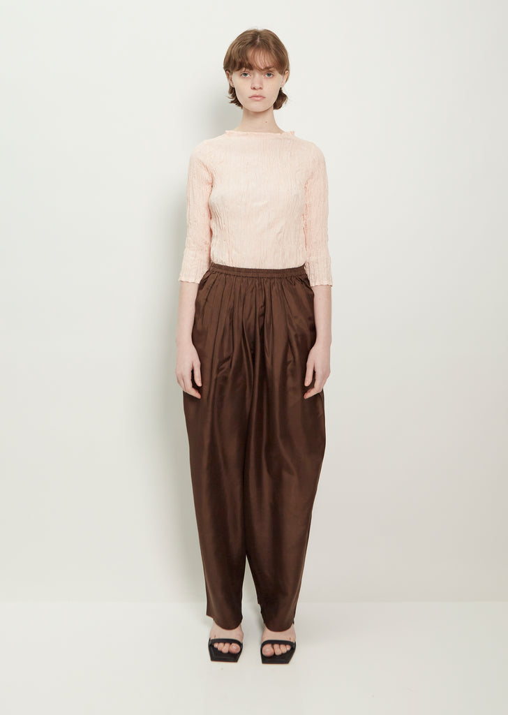 Thali Silk Habutai Cocoon Pants