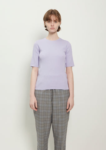Fitted Jersey Tee — Lilac