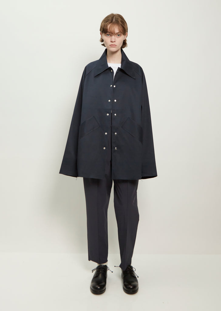 Unisex Coach Jacket — Navy