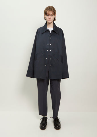 Unisex Coach Jacket — Navy