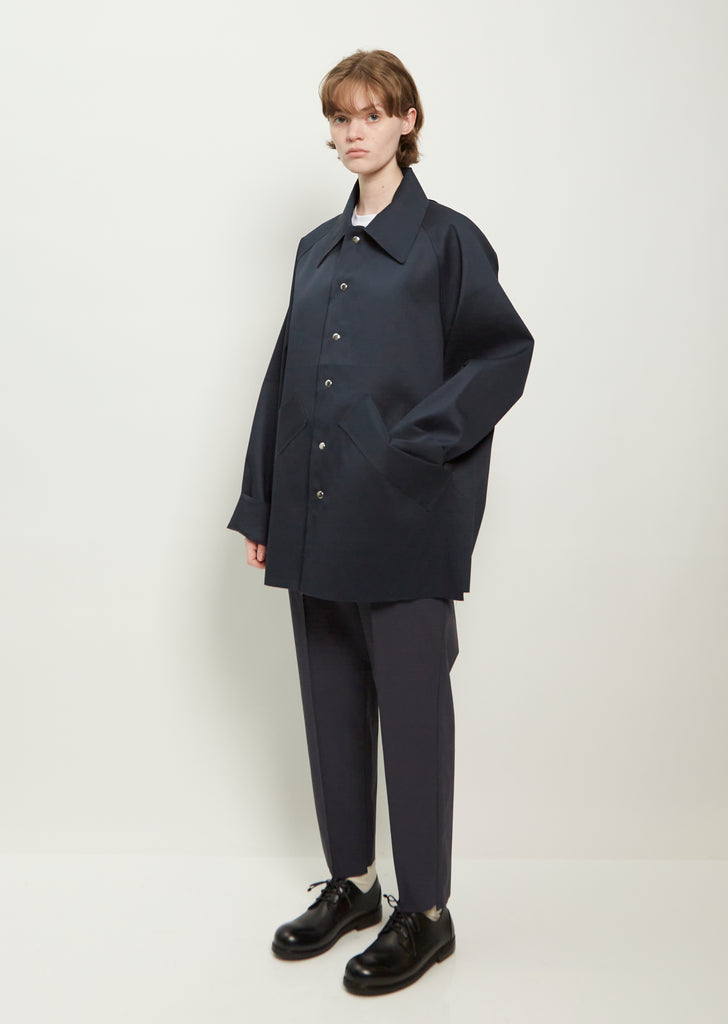 Unisex Coach Jacket — Navy
