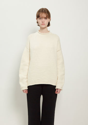 Raw Rollneck — Natural