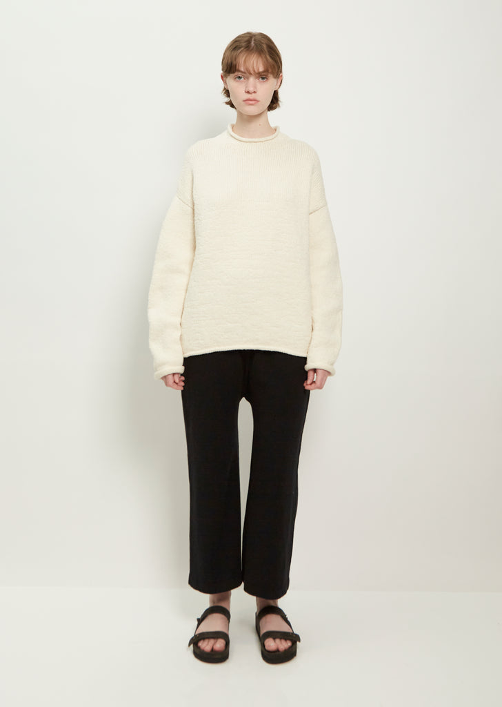 Raw Rollneck — Natural