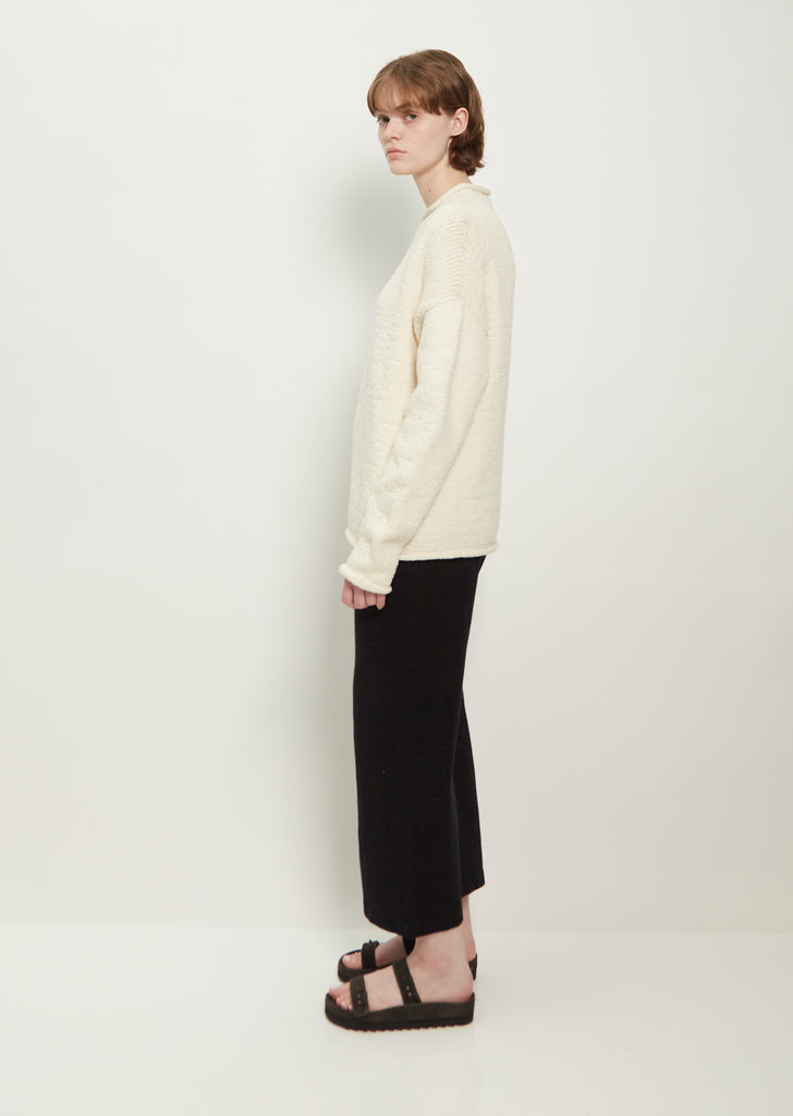 Raw Rollneck — Natural