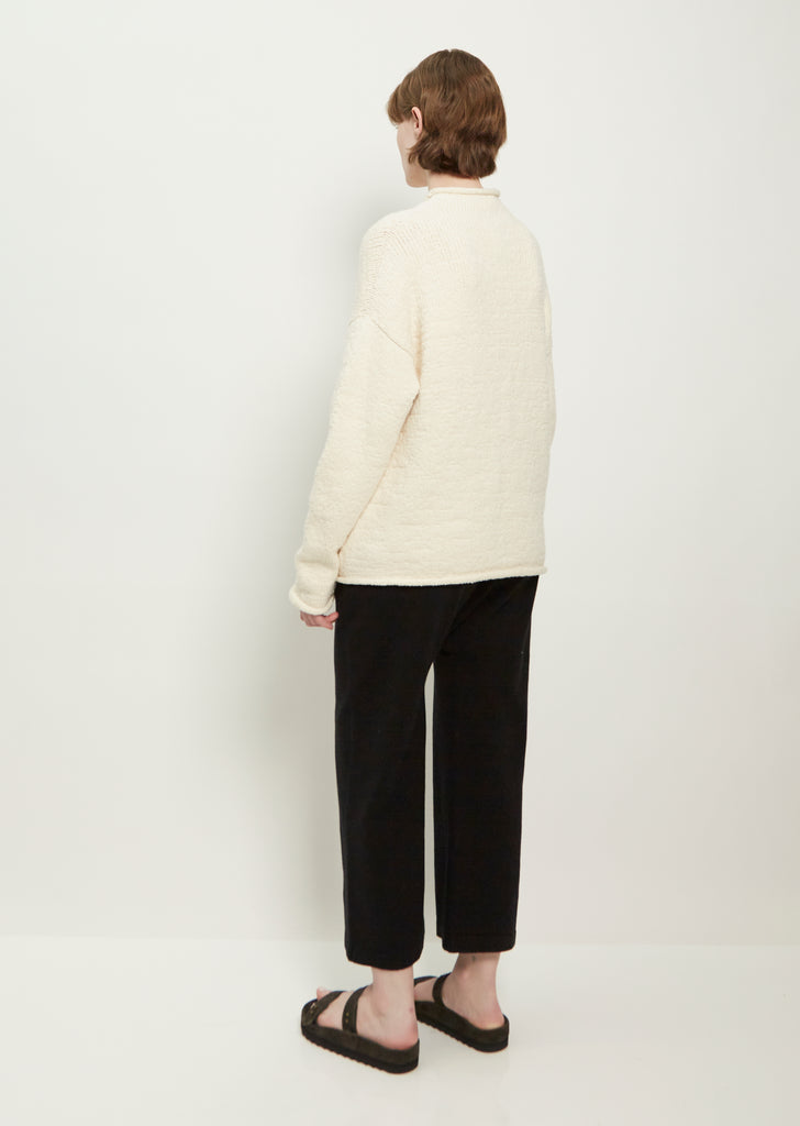 Raw Rollneck — Natural