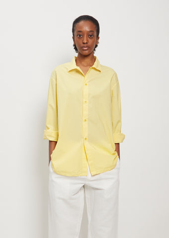 Angello Cotton Shirt — Yellow