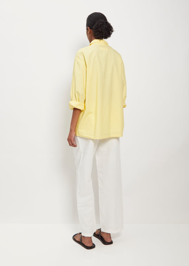 Angello Cotton Shirt — Yellow