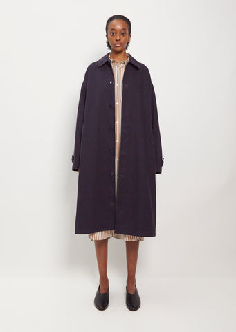Twill Cotton Wool Trench