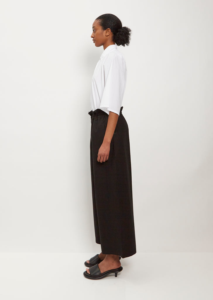 Freno Cotton Pant - Black