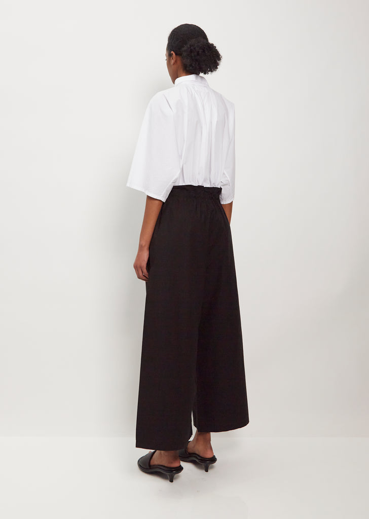 Freno Cotton Pant - Black