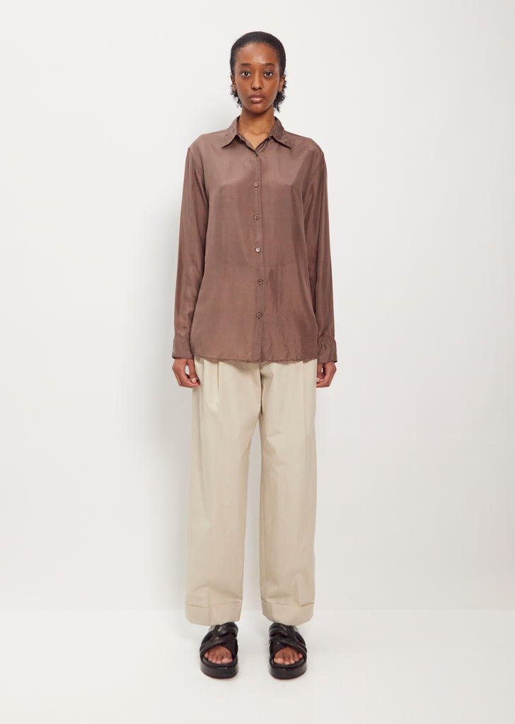 Clavelly Silk Shirt