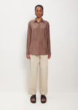 Clavelly Silk Shirt