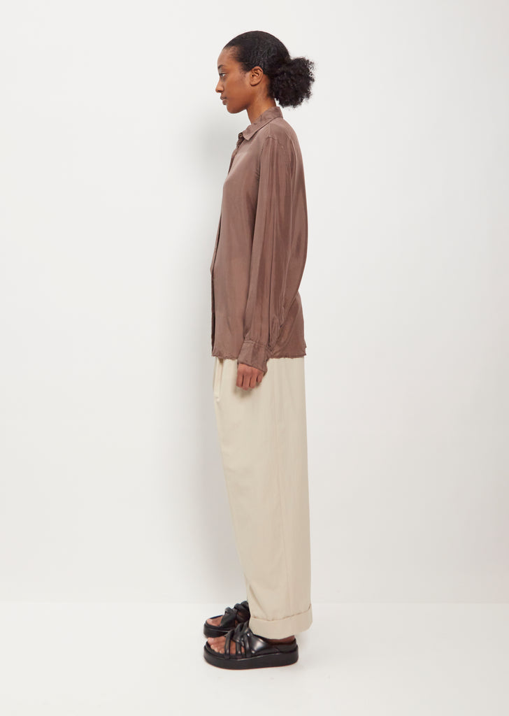 Clavelly Silk Shirt