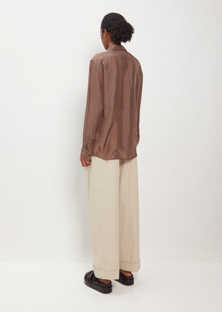 Clavelly Silk Shirt
