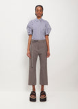 Suiting Wool Blend Pants — Taupe