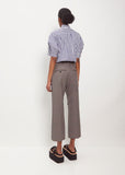 Suiting Wool Blend Pants — Taupe
