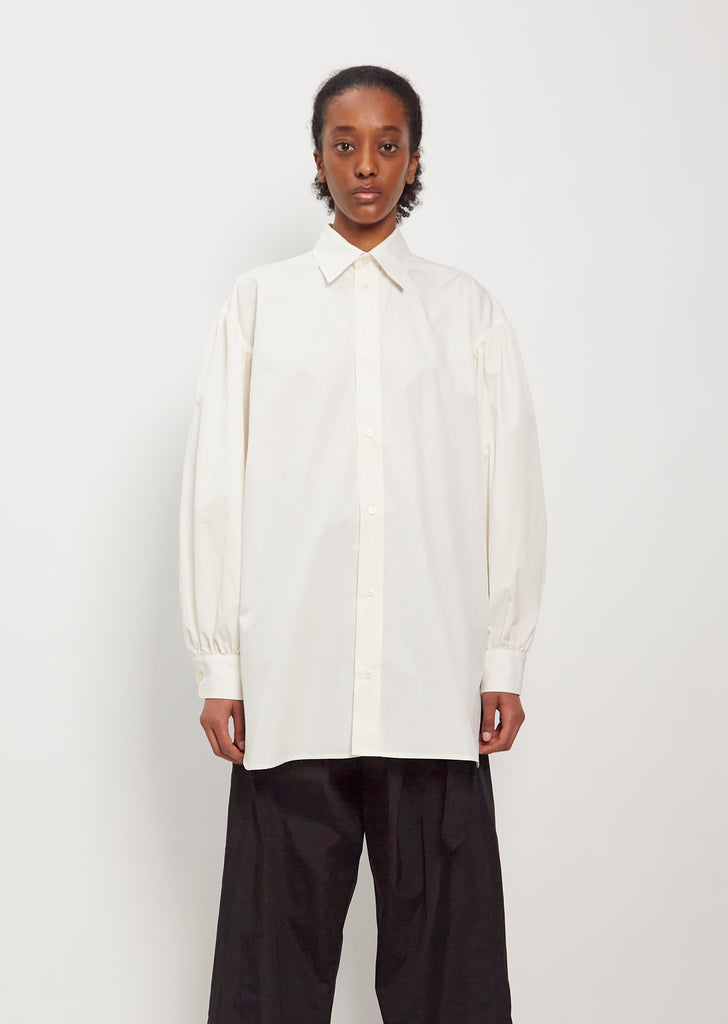 Long Sleeve Collar Shirt — Butter
