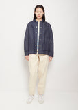 The Carpenter Cotton Jacket — Indigo