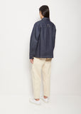 The Carpenter Cotton Jacket — Indigo