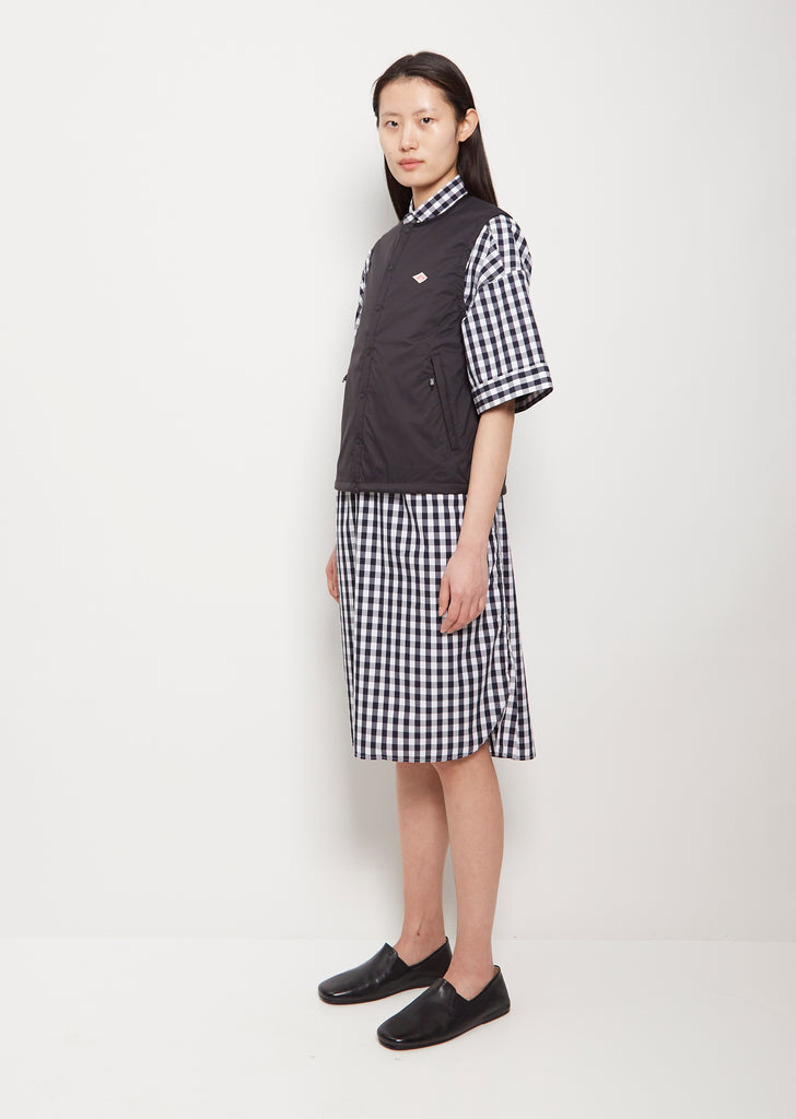 Insulation Nylon Vest — Black
