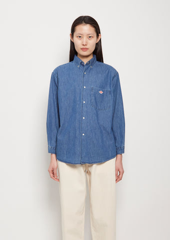 Denim Button Down Shirt