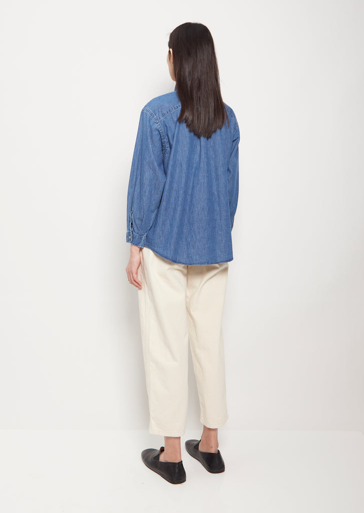 Denim Button Down Shirt