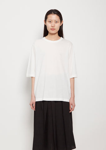 Buria Cotton Tee — Off-White