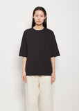 Buria Cotton Tee — Black
