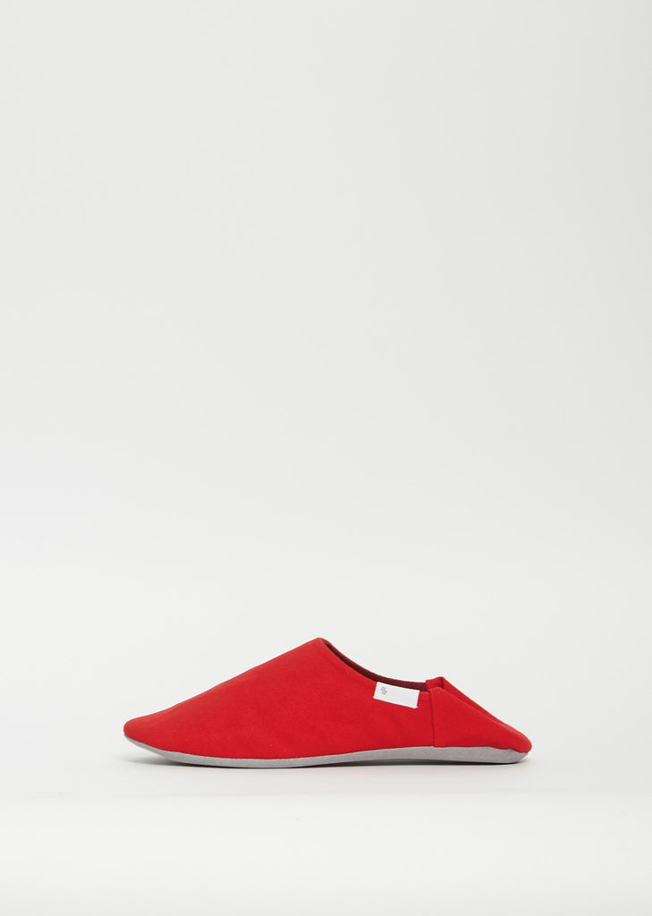 Abe Canvas Home Shoes - Red
