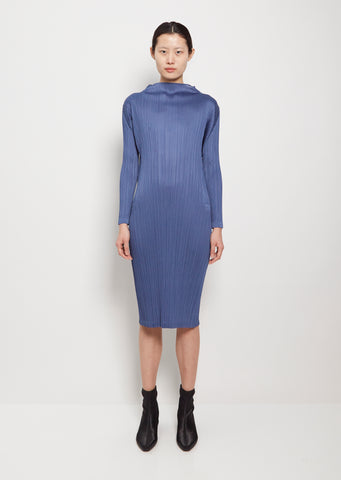 Long Sleeve Poly Dress
