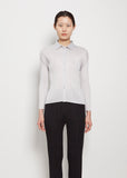 Pleats Button Blouse