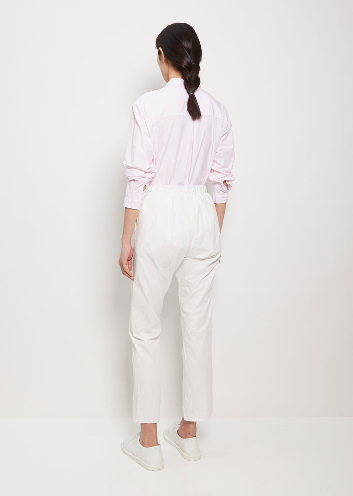 Easy Cotton Pants — White