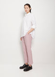 Loose Tyrol Cotton Shirt — White