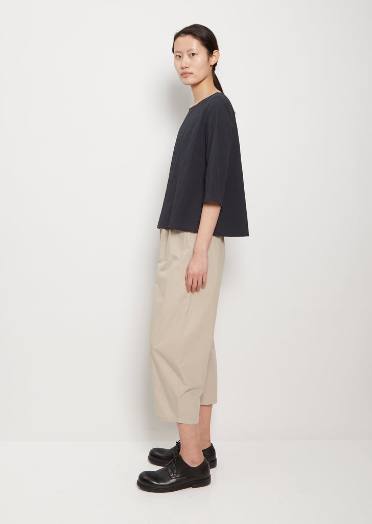 Boatneck Cotton Top - Dark