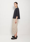 Boatneck Cotton Top - Dark