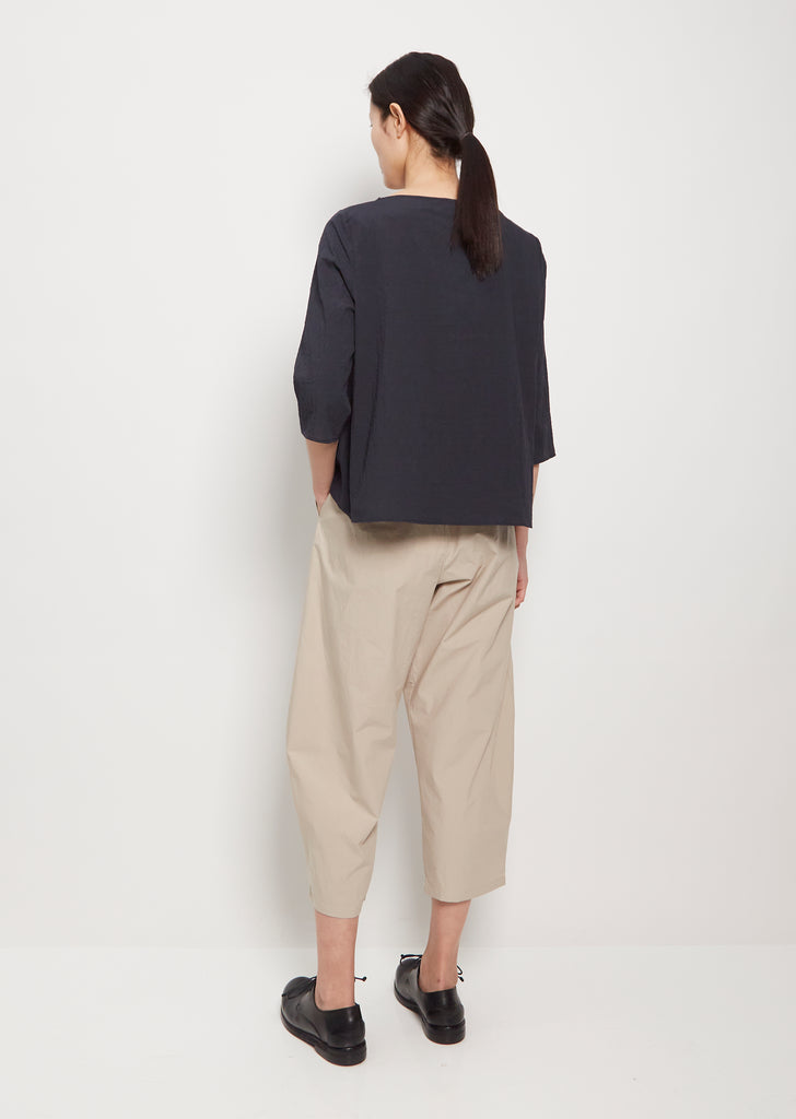 Boatneck Cotton Top - Dark