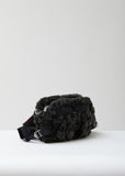Leopard Faux Fur Waist Bag