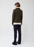 Melton x Knit Jacket