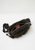 Leopard Faux Fur Waist Bag
