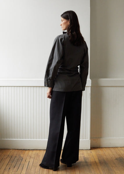 apolina 23aw ブラウス　3-5y Thelsa Heavy Cotton Shirt – La Garçonne