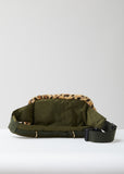 Leopard Faux Fur Waist Bag