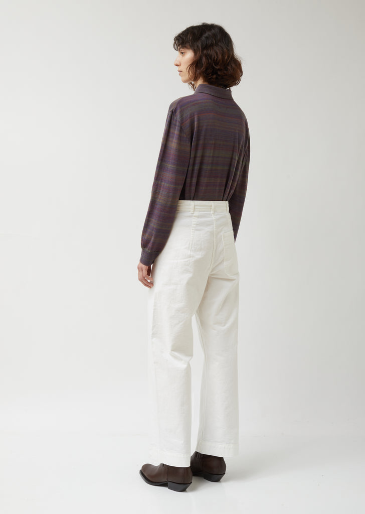 Twill Sailor Trouser