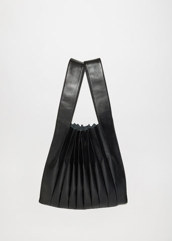 Bellows Pleats Mini Tote