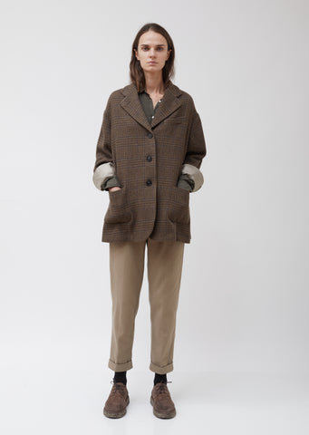Plaid Wool Milly Jacket