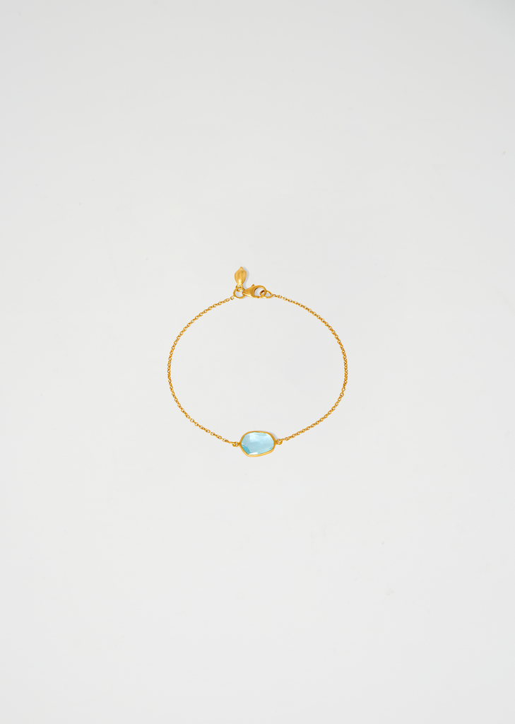 Light and Space Single Stone Bracelet