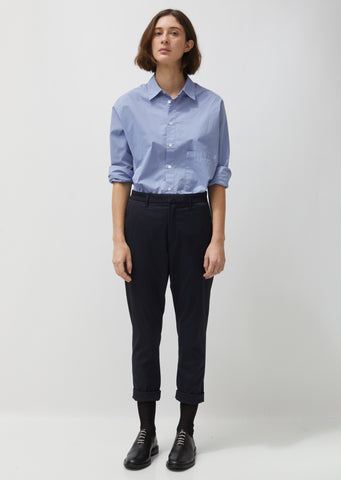 Pinstripe News Trousers