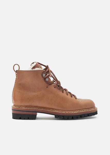 Whipstitch Hiker Wool Boots by Feit La Garconne