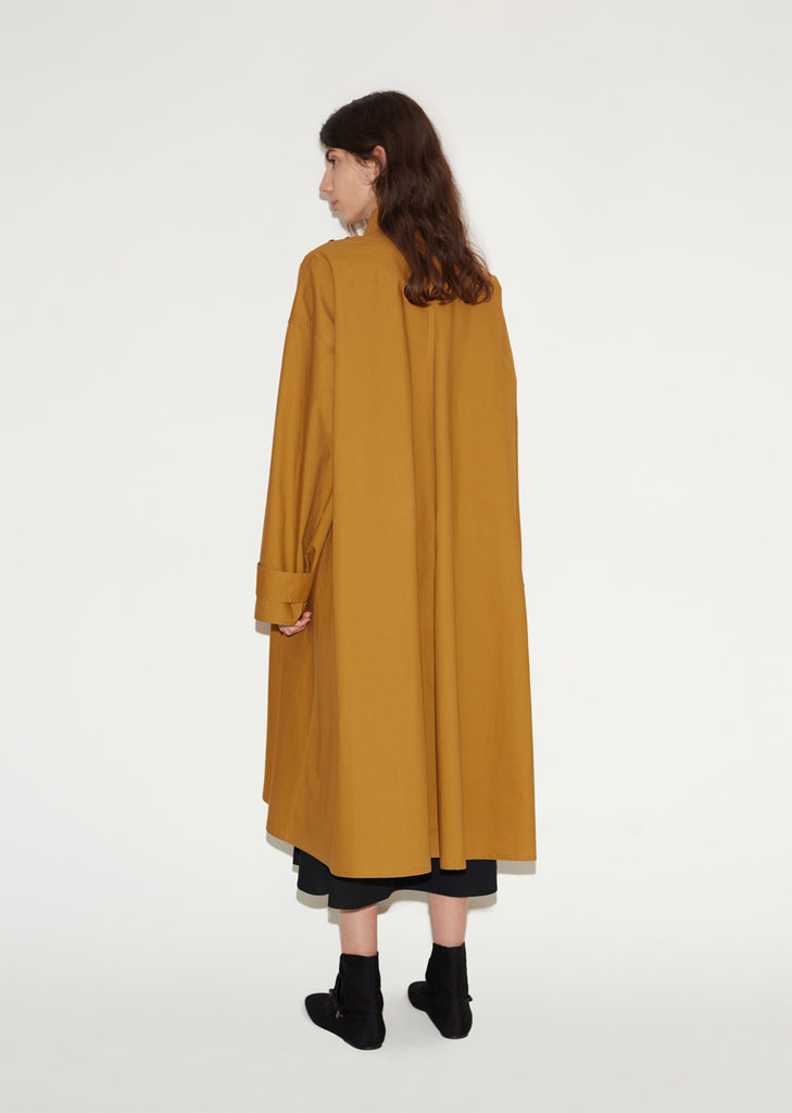 Cotton Highneck Overcoat